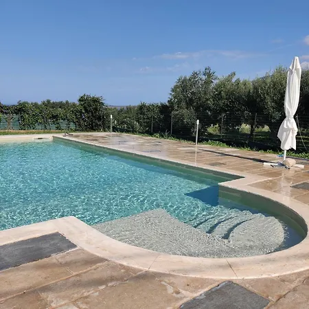 Cerasella - Rustic Sicilian Retreat With Private Pool & Sunset View Villa